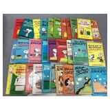 Assorted Snoopy books by Charles M. Schulz