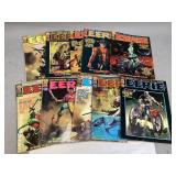 Miscellaneous Vintage Eerie Comic Books