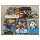 Marvel and DC Comic Books and Books