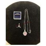 Sterling Silver Ring, Necklace & Pendants