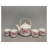 Japanese Style Teapot and Teacups