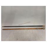 Vintage Canes with Metal Handles