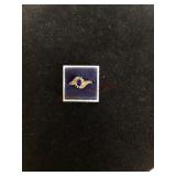 10K Gold and Gemstone Ring