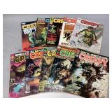 Assorted Vintage Creepy Comic Books