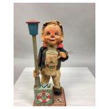 Vintage Collectible 'The Drinking Captain' Tin Toy