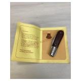 Barlow Style Folding Pocket Knife