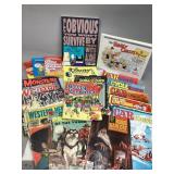Assorted Books, Comic Books & Magazines