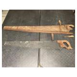 Two Vintage Hand Saws