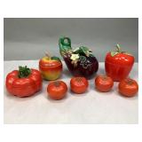 Assorted Vintage Ceramic Kitchenware Pieces