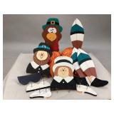 Wooden Pumpkin Decor & Paper Pumpkins