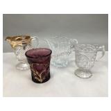 Miscellaneous Clear Glass Pitchers & More