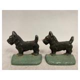 Cast Iron Scottish Terrier Bookends