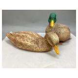 Two Resin Duck Figurines
