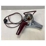 Knapp-Monarch Chrome & Bakelite Hair Dryer