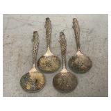 Planters Peanuts Silver Plate Spoons