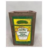 Heinz Genuine Dill Pickles Metal Container