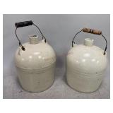 Stoneware Whiskey Jugs