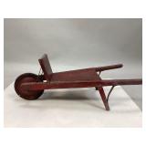 Vintage Childrenï¿½s Wooden Wheelbarrow