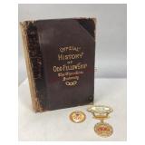 Vintage Odd Fellows Book & Memorabilia