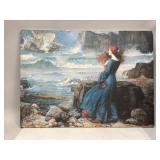 Painting "Miranda-The Tempest" by J. Waterhouse