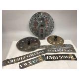 Vintage Tin Stencils