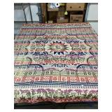 Antique Jacquard Style Woven Throw