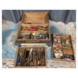 Vintage Tool Chest with Contents