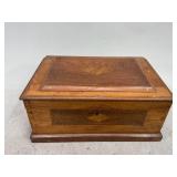 Dove Tailed Wooden Jewelry Box