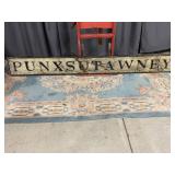 Punxsutawney Train Station Single Sided Sign?