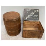 Briggs Smoking Tobacco, London Whiffs Cigar Boxes