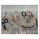 Assorted Costume Jewelry and Wrist Watches