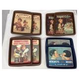 Eight Metal Hersheyï¿½s Chocolate Trays