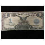 Large Silver Certificate One Dollar Bill
