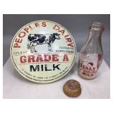 Miscellaneous Milk Advertising Collectibles