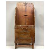 Antique Wooden Grain Scoop