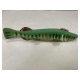 Vintage Weighted Wooden Ice Fishing Decoy