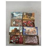 Vintage Puzzles in Original Boxes
