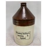 Greensburg Distilling Co. Two Tone Stoneware Jug