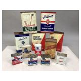 Assorted Vintage Metal Spice Tins & More