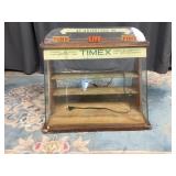 Vintage Timex Watch Display Case