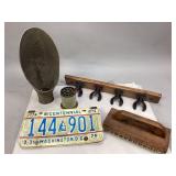 Miscellaneous Vintage Metal & Wood Collectibles