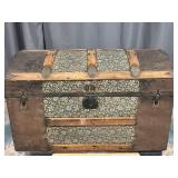 Dome Top Steamers Trunk