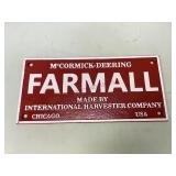 McCormick-Deering Farmall Cast Iron Sign