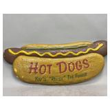 Single Sided Foam Hot Dog Sign
