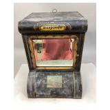 Antique Country Store Counter Tin Bin Display