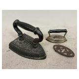 Vintage Cast Iron Sad Irons