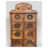 Wooden Hanging Spice Cabinet