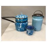 Miscellaneous Vintage Enamelware Collectibles