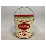 Gwaltney Pure Lard 8 Pound Empty Bucket