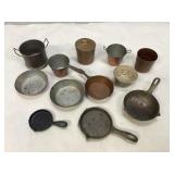 Miscellaneous Metal Miniature Kitchenware
